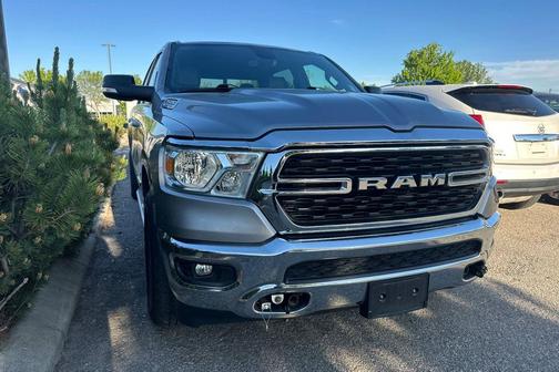 Billet Silver Metallic Clearcoat 2022 RAM 1500 Big Horn/Lone Star