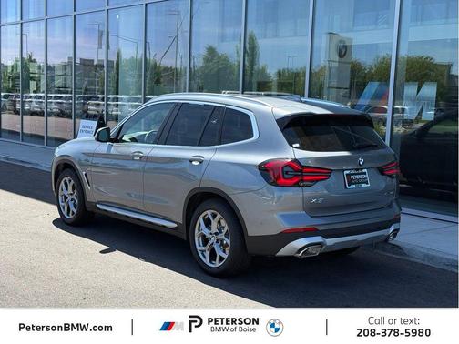 Skyscraper Grey Metallic 2024 BMW X3 xDrive30i