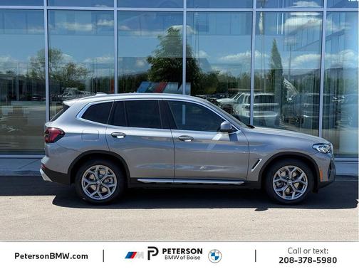 Skyscraper Grey Metallic 2024 BMW X3 xDrive30i