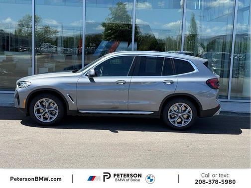Skyscraper Grey Metallic 2024 BMW X3 xDrive30i