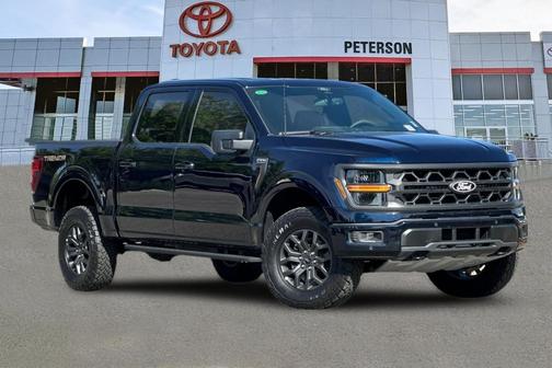 Antimatter Blue Metallic 2025 Ford F-150 Tremor