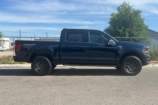 Antimatter Blue Metallic 2025 Ford F-150 Tremor