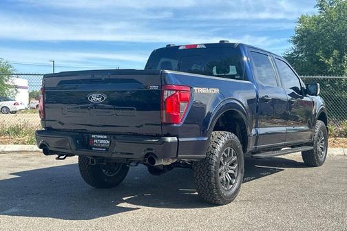 Antimatter Blue Metallic 2025 Ford F-150 Tremor