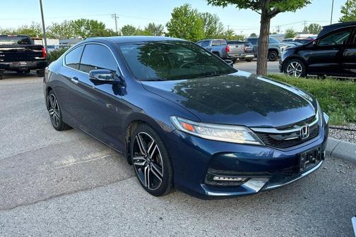 Deep Blue Opal Metallic 2016 Honda Accord Touring