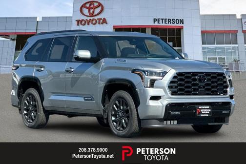Celestial Silver Metallic 2026 Toyota Sequoia Platinum SUV