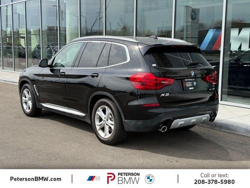 Jet Black 2019 BMW X3 xDrive30i