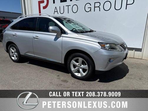 Silver Lining Metallic 2013 Lexus RX 350 Base