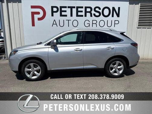 Silver Lining Metallic 2013 Lexus RX 350 Base