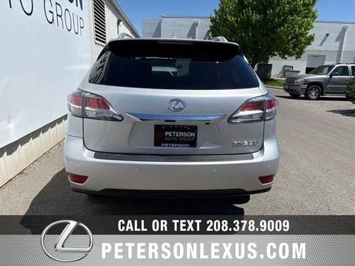Silver Lining Metallic 2013 Lexus RX 350 Base