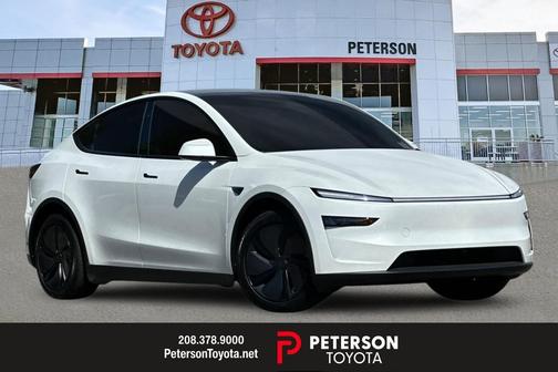 Pearl White 2026 Tesla Model Y Long Range Launch Series