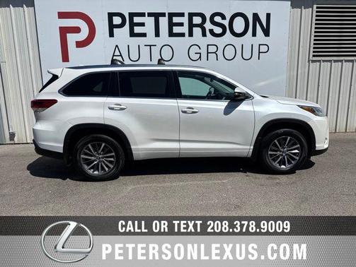 Blizzard Pearl 2018 Toyota Highlander XLE