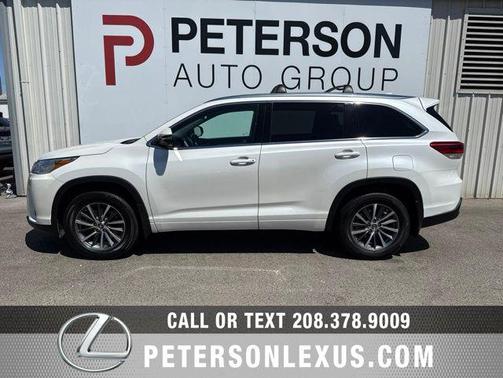 Blizzard Pearl 2018 Toyota Highlander XLE