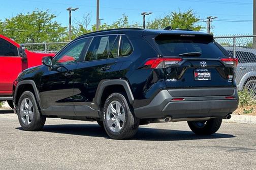 Midnight Black Metallic 2025 Toyota RAV4 Hybrid XLE
