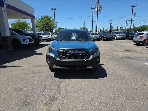 Geyser Blue 2022 Subaru Forester Wilderness
