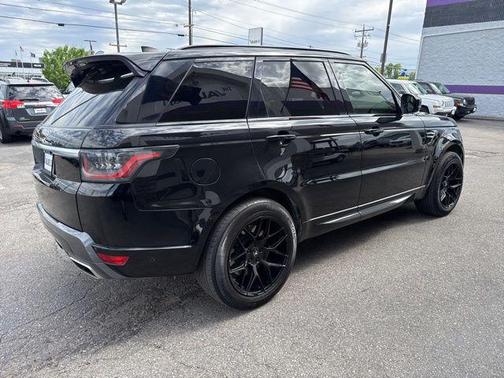 Black 2018 Land Rover Range Rover Sport Supercharged