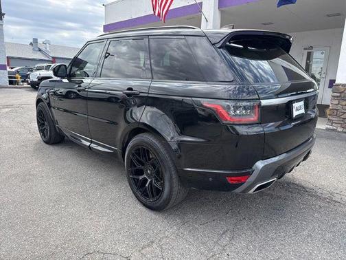 Black 2018 Land Rover Range Rover Sport Supercharged