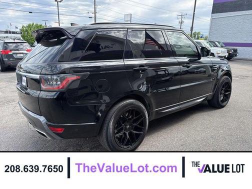 Black 2018 Land Rover Range Rover Sport Supercharged