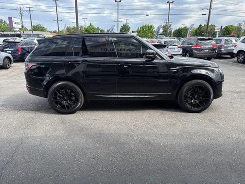 Black 2018 Land Rover Range Rover Sport Supercharged