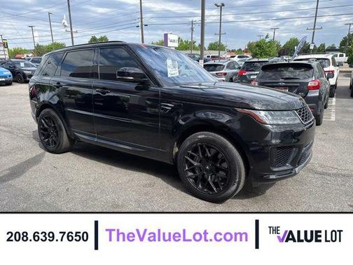 Black 2018 Land Rover Range Rover Sport Supercharged