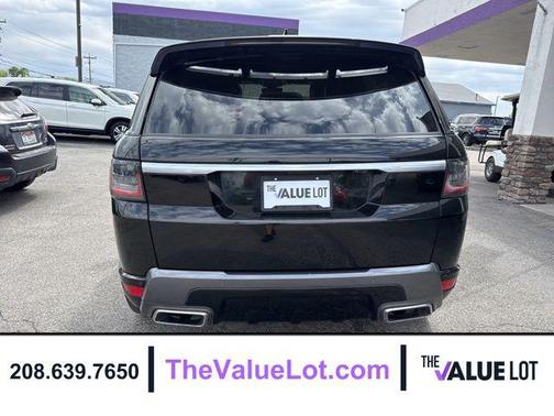 Black 2018 Land Rover Range Rover Sport Supercharged