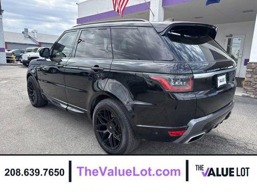 Black 2018 Land Rover Range Rover Sport Supercharged