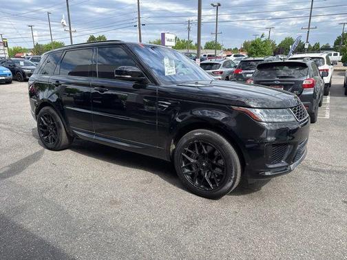 Black 2018 Land Rover Range Rover Sport Supercharged