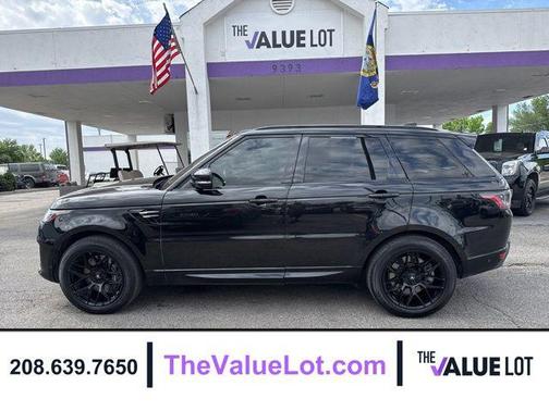Black 2018 Land Rover Range Rover Sport Supercharged