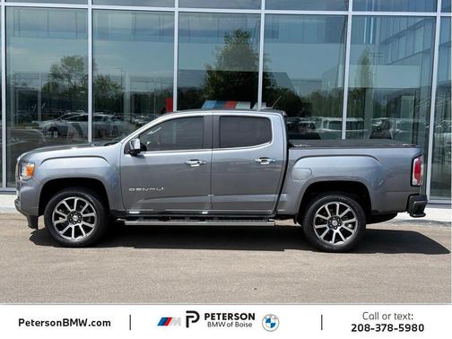 Satin Steel Metallic 2022 GMC Canyon Denali