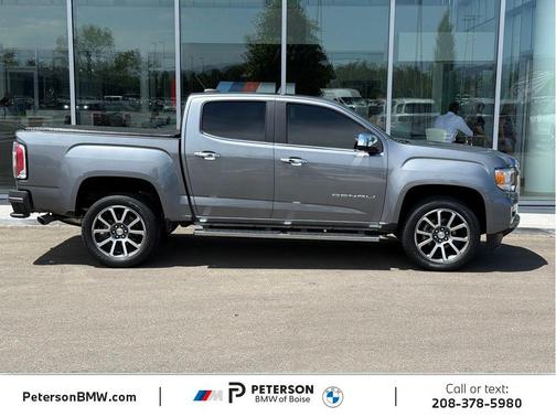 Satin Steel Metallic 2022 GMC Canyon Denali
