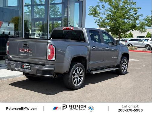 Satin Steel Metallic 2022 GMC Canyon Denali