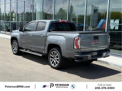 Satin Steel Metallic 2022 GMC Canyon Denali