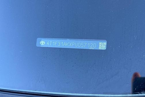 Supersonic Red 2023 Toyota Camry Hybrid XLE