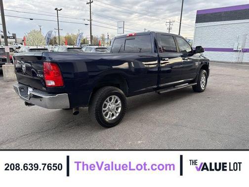True Blue Pearlcoat 2012 RAM 2500 SLT