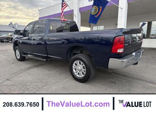 True Blue Pearlcoat 2012 RAM 2500 SLT