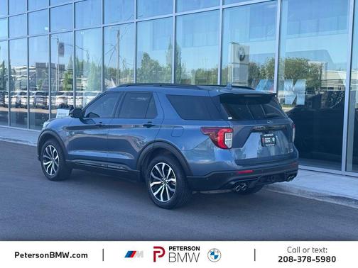 Blue Metallic 2020 Ford Explorer ST