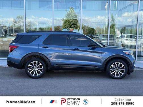 Blue Metallic 2020 Ford Explorer ST