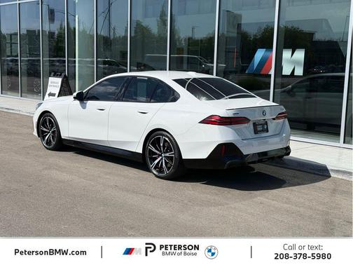 Alpine White 2024 BMW 540 xDrive