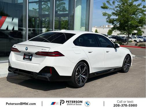 Alpine White 2024 BMW 540 xDrive