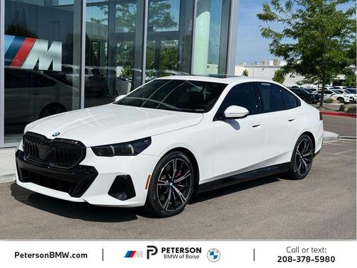 Alpine White 2024 BMW 540 xDrive