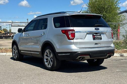 Ingot Silver Metallic 2018 Ford Explorer Limited