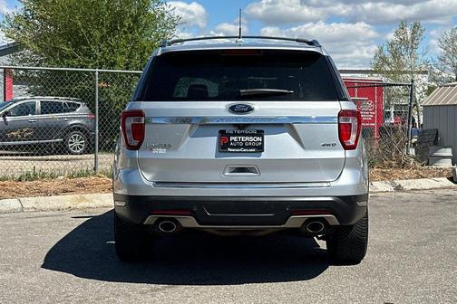 Ingot Silver Metallic 2018 Ford Explorer Limited