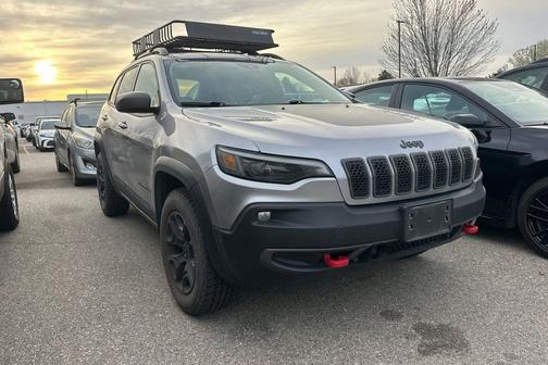 Billet Silver Metallic Clearcoat 2021 Jeep Cherokee Trailhawk