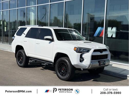 Super White 2018 Toyota 4Runner TRD Off Road Premium