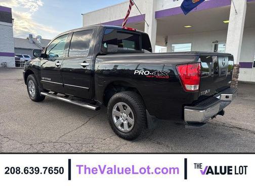 Galaxy Black Metallic 2011 Nissan Titan SV