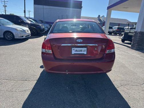 Spicy Red Metallic 2008 Kia Spectra EX