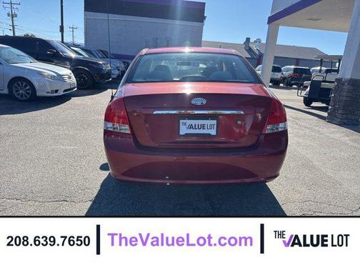 Spicy Red Metallic 2008 Kia Spectra EX