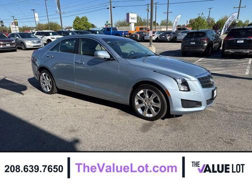Glacier Blue Metallic 2013 Cadillac ATS 2.0L Turbo Luxury