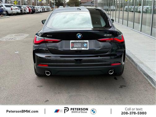 Black Sapphire Metallic 2026 BMW 430 Gran Coupe i xDrive