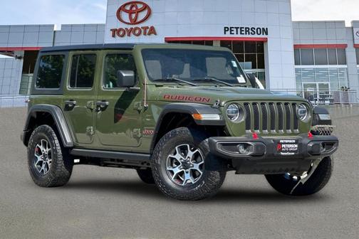 Sarge Green Clearcoat 2021 Jeep Wrangler Unlimited Rubicon