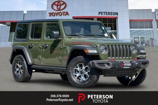 Sarge Green Clearcoat 2021 Jeep Wrangler Unlimited Rubicon